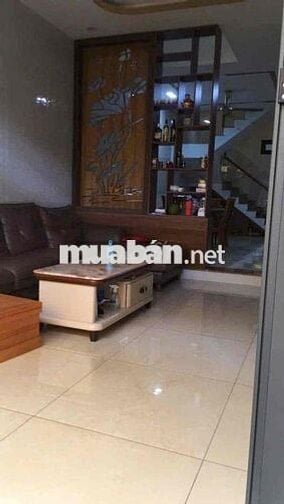 Nhà 1 trệt 2 lầu đẹp 4x1 Shr đg xe Tải thông cáh QL 22 chỉ 50m