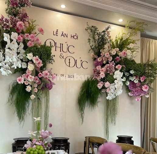 DỊCH VỤ TRANG TRÍ TIỆC CƯỚI-HỎI KHU VỰC HÀ ĐÔNG.