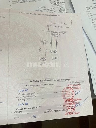 Nhà dt 64m2 đúc 1 lầu 3pn hẻm 8m đường Hương Lộ 2, Q. Bình Tân