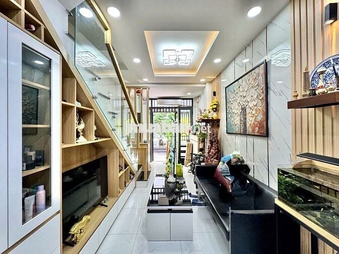 BÁN NHÀ - LÊ TRỰC - BÌNH THẠNH - 34m2 - TẶNG TOÀN BỘ NỘI THẤT