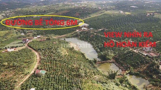 2.600m2 sẵn 100m TC Ven Đà Lạt 769tr/xào