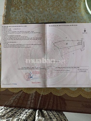 2.600m2 sẵn 100m TC Ven Đà Lạt 769tr/xào