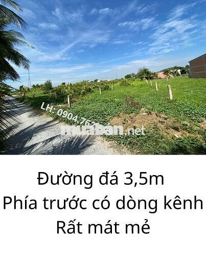 2 ĐẤT THỔ CƯ 186m2 | Cách ĐT835 1km, Ngã tư Lạc Tấn 2km | Quê Mỹ Thạnh
