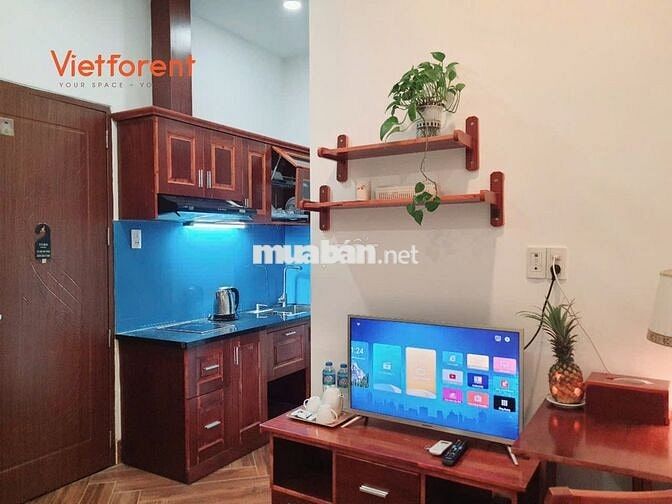 Cho thuê căn hộ Studio gần biển, khu vực yên tĩnh