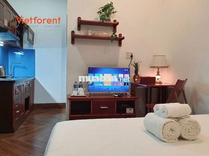 Cho thuê căn hộ Studio gần biển, khu vực yên tĩnh