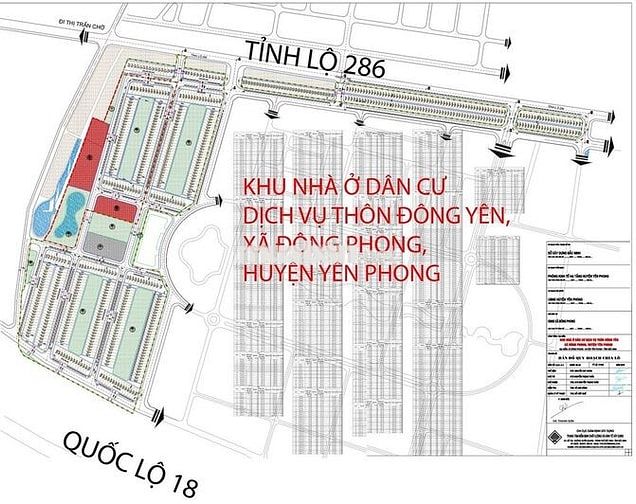Đất tại Đường 18, Yên Phong, Bắc Ninh, giá cực đẹp, 115m2 - Đã có sổ