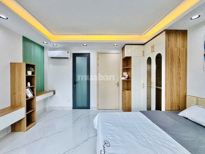 Nội thất 4tỷ nhà Bàn Cờ khu VIP Quận 3, SHR, 1 trệt 3 lầu sân thượng