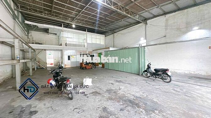 Xưởng 550m có sẵn điện 3 PHA xe Contener ra vào thoải mái