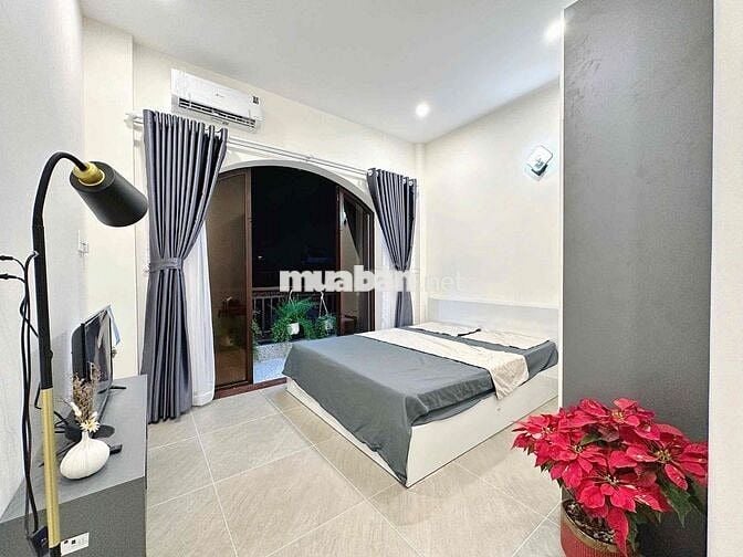 💥Cho Thuê Căn Hộ 1PN - Bancol - Full Nt - Ngay Hàng Xanh💥