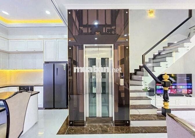 Bán Nhà 5 Tầng, DT90m2, Có Thang Máy, Khu Bên Sông, Hiệp Bình Chánh.