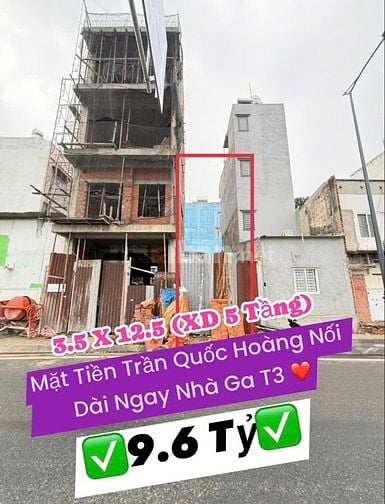 Bán nhanh nhà 2 mặt tiền Trần Quốc Hoàn, phường Tân Bình , chỉ 9tỷ6
