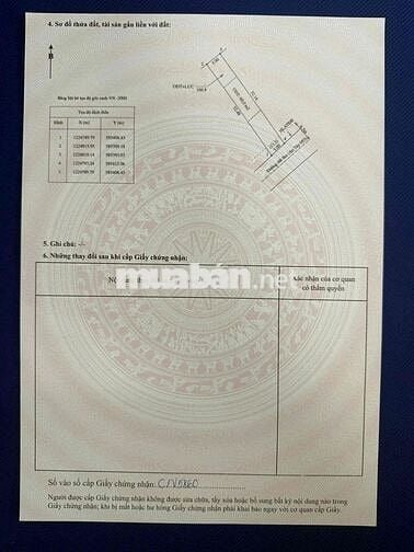 Chủ cần tiền nên bán gấp lô đất xã An Tây, Bến Cát, Bình Dương