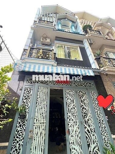 🏡 Bán nhà hẻm xe hơi An Dương Vương,Q8 – Chỉ 5,8 tỷ -  52m², 4 tầng