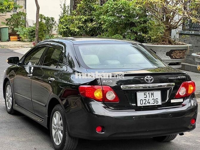 Toyota Corolla Altis 2.0V 2009 - Cơ quan thanh lý