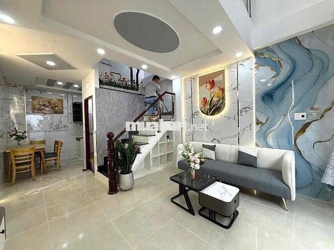 BÁN NHÀ MT NGUYỄN SƠN HÀ,P5,QUẬN 3-GIÁ:5TỶ880/55,9M2(4,3x13)-SỔ ĐẸP