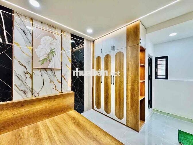 4TẦNG PHƯỜNG 9 PHÚ NHUẬN DTSD 75m2 FULL NỘI THẤT CHỈ 4,850TL