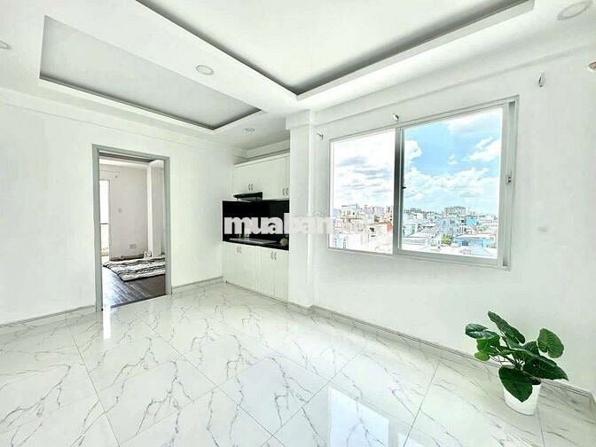 Phòng 40m2_1PN 1PK_ban công to_full nt_Bạch Đằng, Bình Thạnh