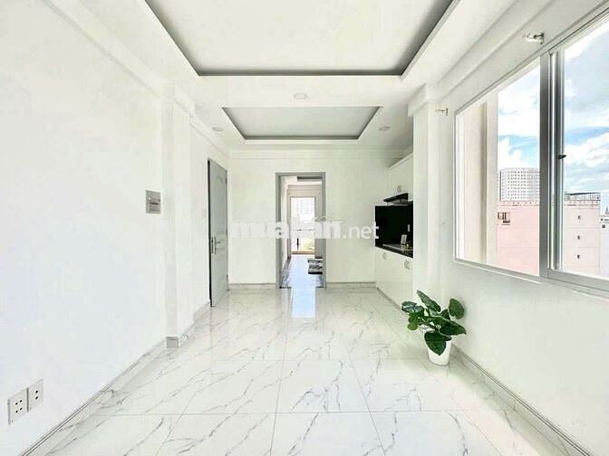 Phòng 40m2_1PN 1PK_ban công to_full nt_Bạch Đằng, Bình Thạnh