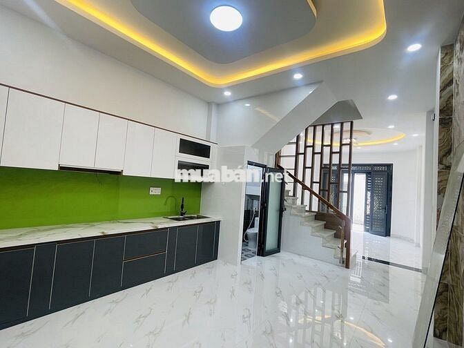NHÀ 4 TẦNG,5PN, HXH ĐƯỜNG HỒ XUÂN HƯƠNG,P14 (GIA ĐỊNH) CHỈ 9.150 TỶ TL