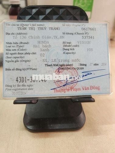Vision 2014. Bs 43 nguyên rin.hoàn hảo
