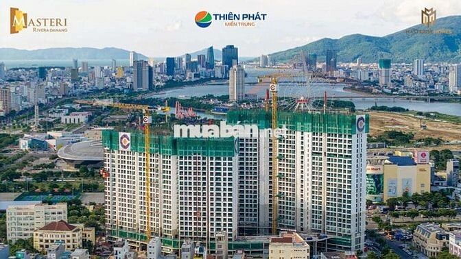 Căn hộ 3PN Masteri Đà Nẵng, Hướng nội khu yên tĩnh,view pháo hoa.