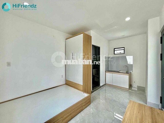 Cho thuê căn hộ cửa sổ trời full nội thất trục đường Nguyễn Thái Sơn