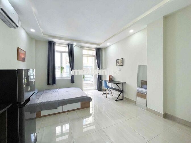 CHO THUÊ CĂN STUDO 35m2 - BAN CÔNG - THANG MÁY - TRUNG TÂM Q10