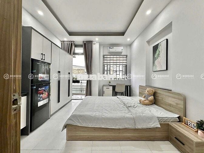 Căn hộ full nội thất ban công, cửa sổ thoáng mát Dạ Nam quận 8
