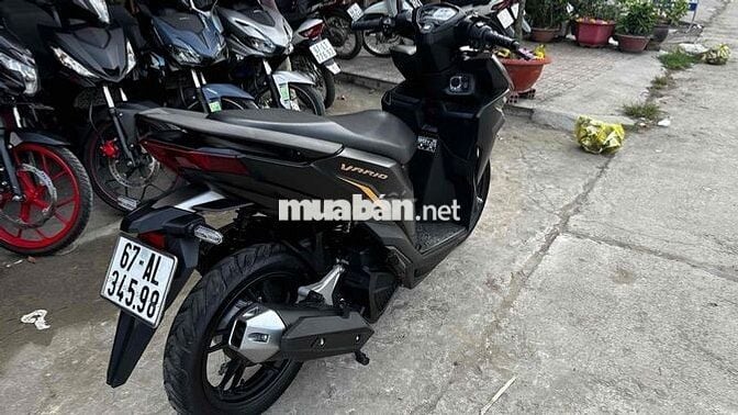 Honda Vario 125 đen nhám 2024 ( hỗ trợ góp )