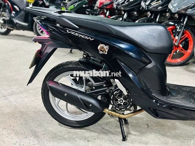 XE MÁYTHANH TÙNG_VISION 110 ĐEN ĐỘ MÁY ZIN RẤT ĐẸP