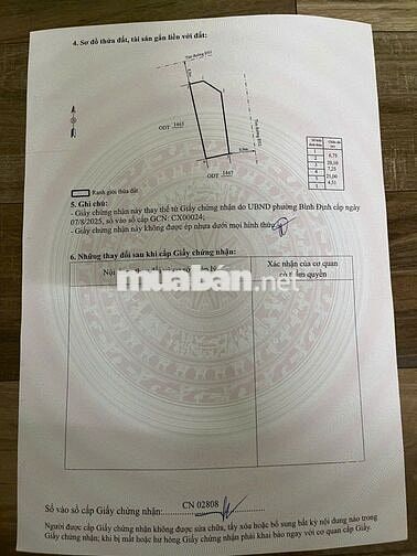 SIÊU PHẨM -  LÔ GÓC 2 MẶT TIỀN, ĐẤT ĐÔ THỊ PHƯỜNG BÌNH ĐỊNH, AN NHƠN