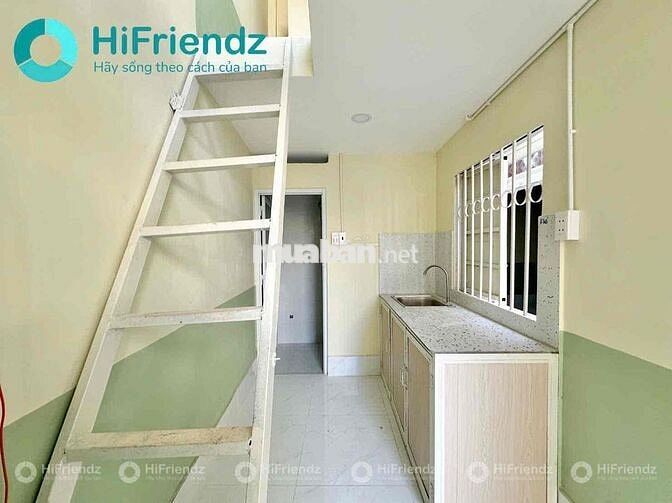 PHÒNG TRỌ GÁC CAO BANCOL FULL NỘI THẤT GIÁ 2,7TR