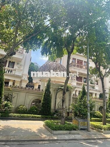 Biệt thự cầu bươu lô góc 370m mt36m 4t Thô,hàng xóm toàn xây lâu đài,