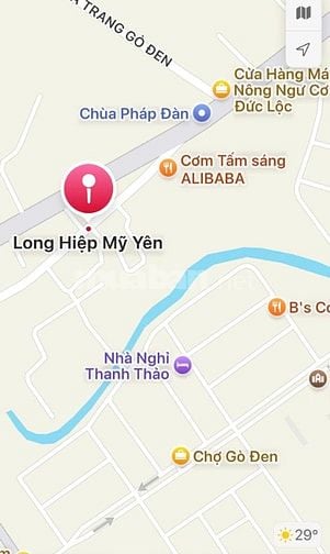 CHO THUÊ NHÀ 125M2 ĐƯỜNG LỚN NGAY CHỢ GÒ ĐEN, MỸ YÊN
