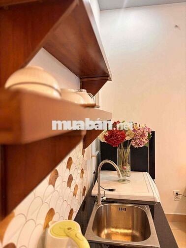 Căn Hộ Cao Cấp 1Pn cửa sổ trời, Full nội thất, máy giặt riêng