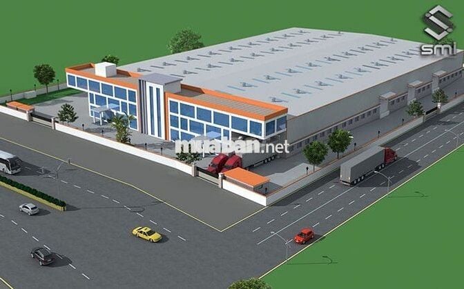 Cho thuê kho xưởng 1700m2 , KCN Đức Hòa , Long An , hợp đồng dài hạn