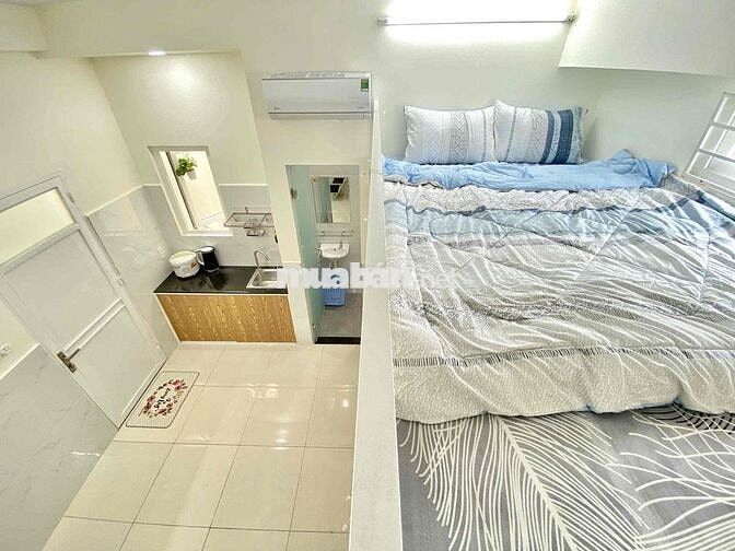 Giảm Sâu 5tr5 Phòng 35m2 Gác Rộng Ở 2-3 Người Ngay Chu Văn An