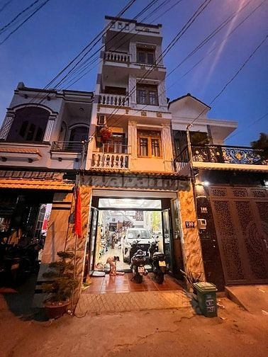 Bán nhà 4 tầng mặt tiền 190 Hiệp Thành 5,  6.9 tỷ, 5 phòng, đường 2oto