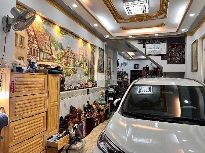Bán nhà 4 tầng mặt tiền 190 Hiệp Thành 5,  6.9 tỷ, 5 phòng, đường 2oto