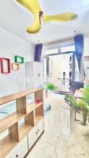 Phòng trọ quận 4, bancol tách bếp, Full nội thất, gần ULAW, NTTU