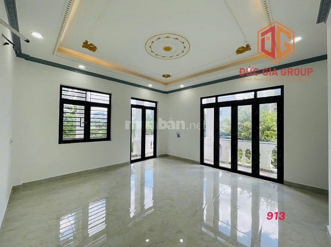 Cho thuê biệt thự 1T2L mới đẹp góc 2 mặt tiền khu dân cư Bửu Long