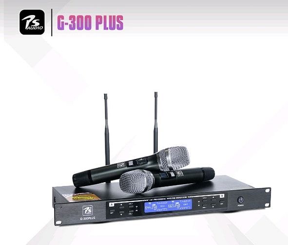 Bộ Micro không dây PS Audio G300 Plus hát hay có giá tầm trung
