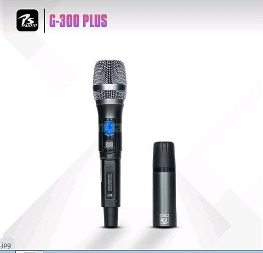 Bộ Micro không dây PS Audio G300 Plus hát hay có giá tầm trung