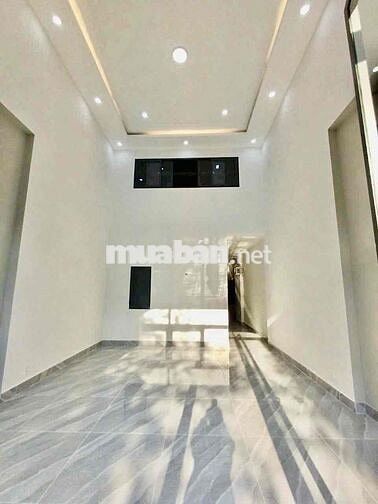 Nhà Mới Xây DT 5x20 1Trệt 1Lửng 3Pn 3Wc Hẻm Xe Tải Đậu Cửa Vỉa Hè
