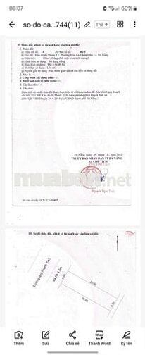 Chủ bán cặp đất kèm kho Lê Đình Kỵ 7m5 - Khu ĐT Phước Lý