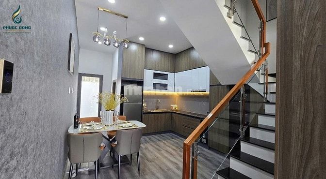 Nhà phố Phước Đông New City 3 phòng ngủ 2 wc