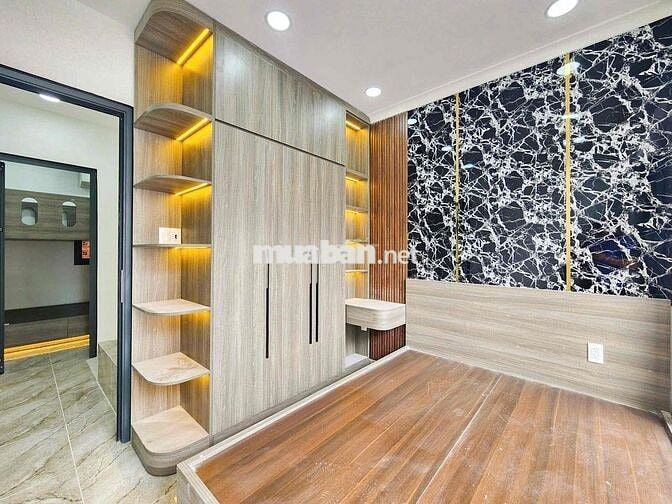 Nhà mới hoàn thiện 1 lầu Full nội thất - đường Trần Văn Khánh Q7