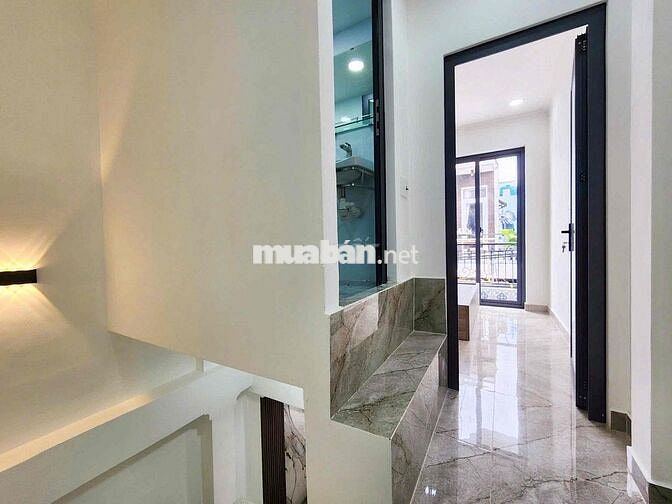 Nhà mới hoàn thiện 1 lầu Full nội thất - đường Trần Văn Khánh Q7