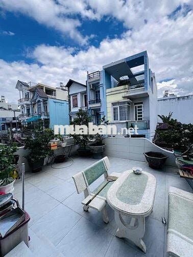 105m2(5x21)  - 4 TẦNG -KHU NHÀ GIÀU -NGUYỄN ẢNH THỦ -8PN FULL NT