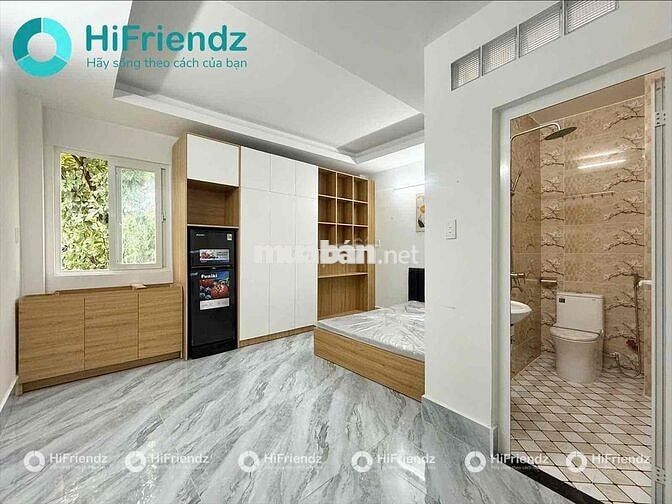 STUDIO MỚI KENG BAN CÔNG - CỬA SỔ THOÁNG MÁT GẦN CHỢ HẠNH THÔNG TÂY